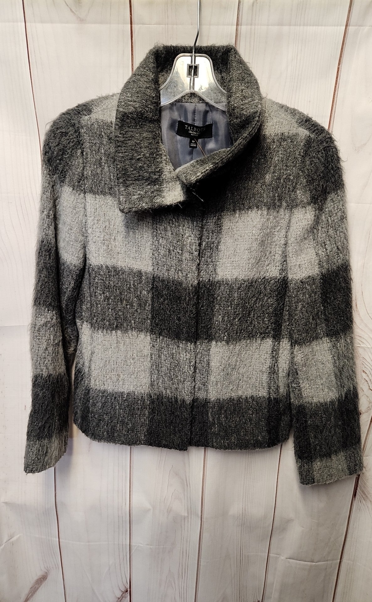 Talbots Women's Size 6 Petite Gray Jacket