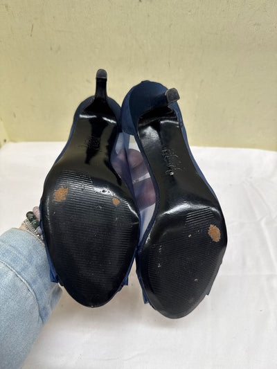 Nina Women's Size 10 Navy Sandals