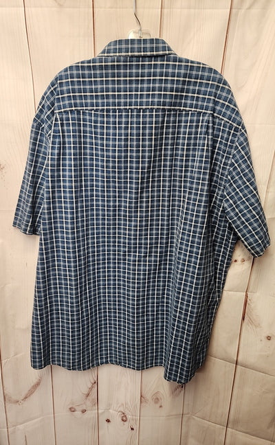 LL Bean Men's Size XXL Blue Shirt