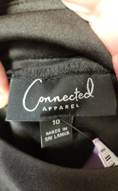 Connected Women's Size 10 Black Dress