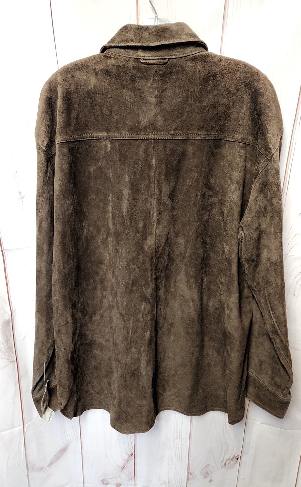 NWT Tommy Hilfiger Men's Size XL Brown Leather Jacket