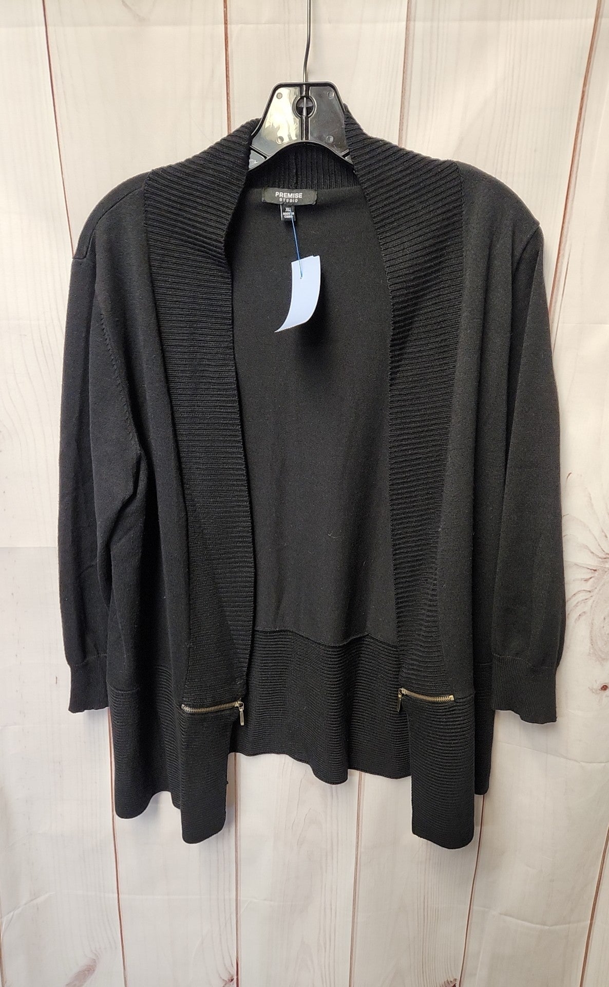 Premise Women's Size XL Black Cardigan