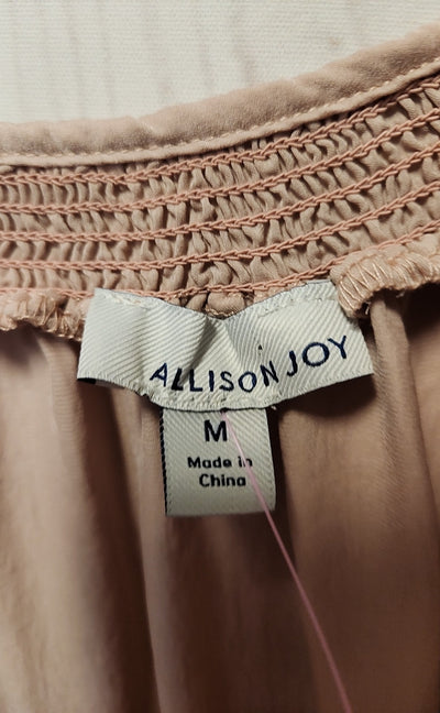 Allison Joy Women's Size M Pink Long Sleeve Top