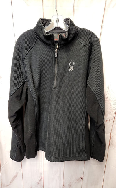 Spyder Men's Size XL Black Sweatshirt