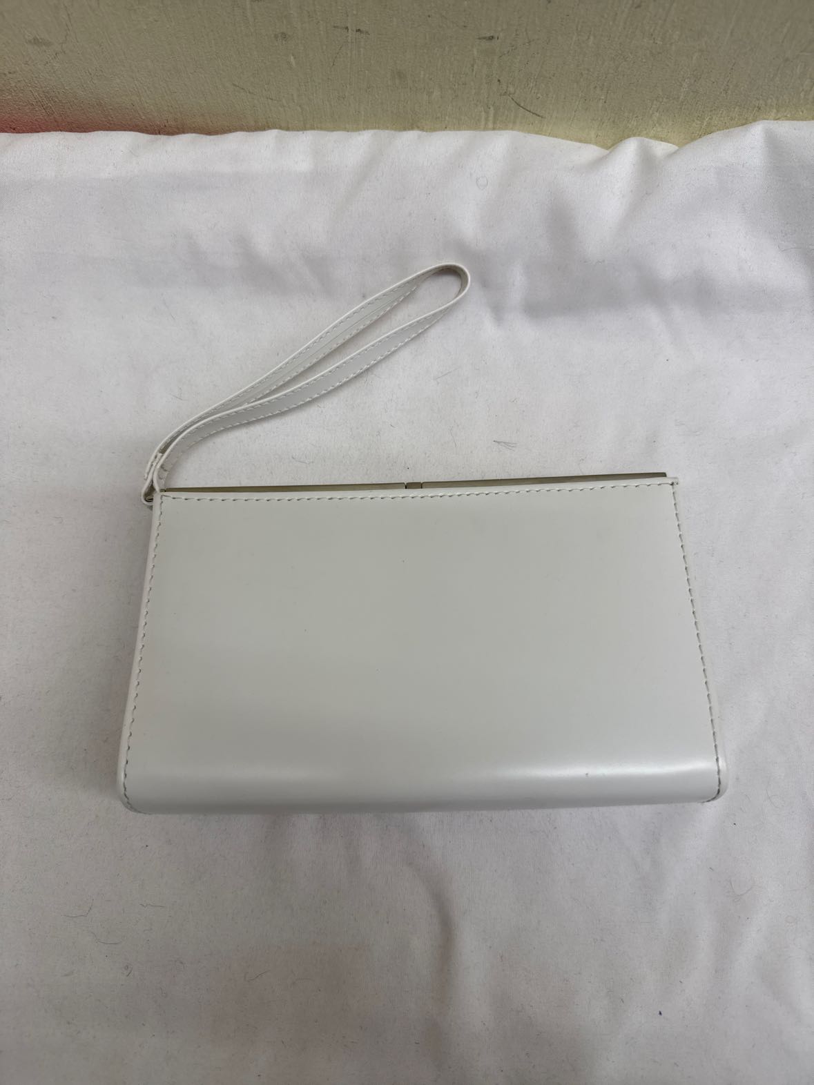 Aldo White Wristlet