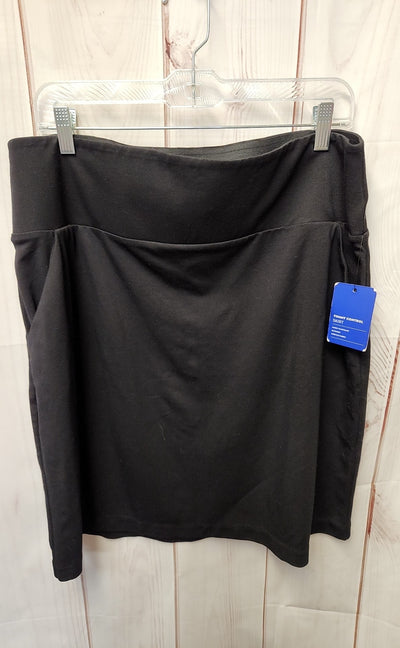 Apt 9 Women's Size XL Black Skirt