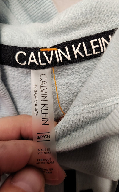 Calvin Klein Women's Size S Light Blue Hoodie