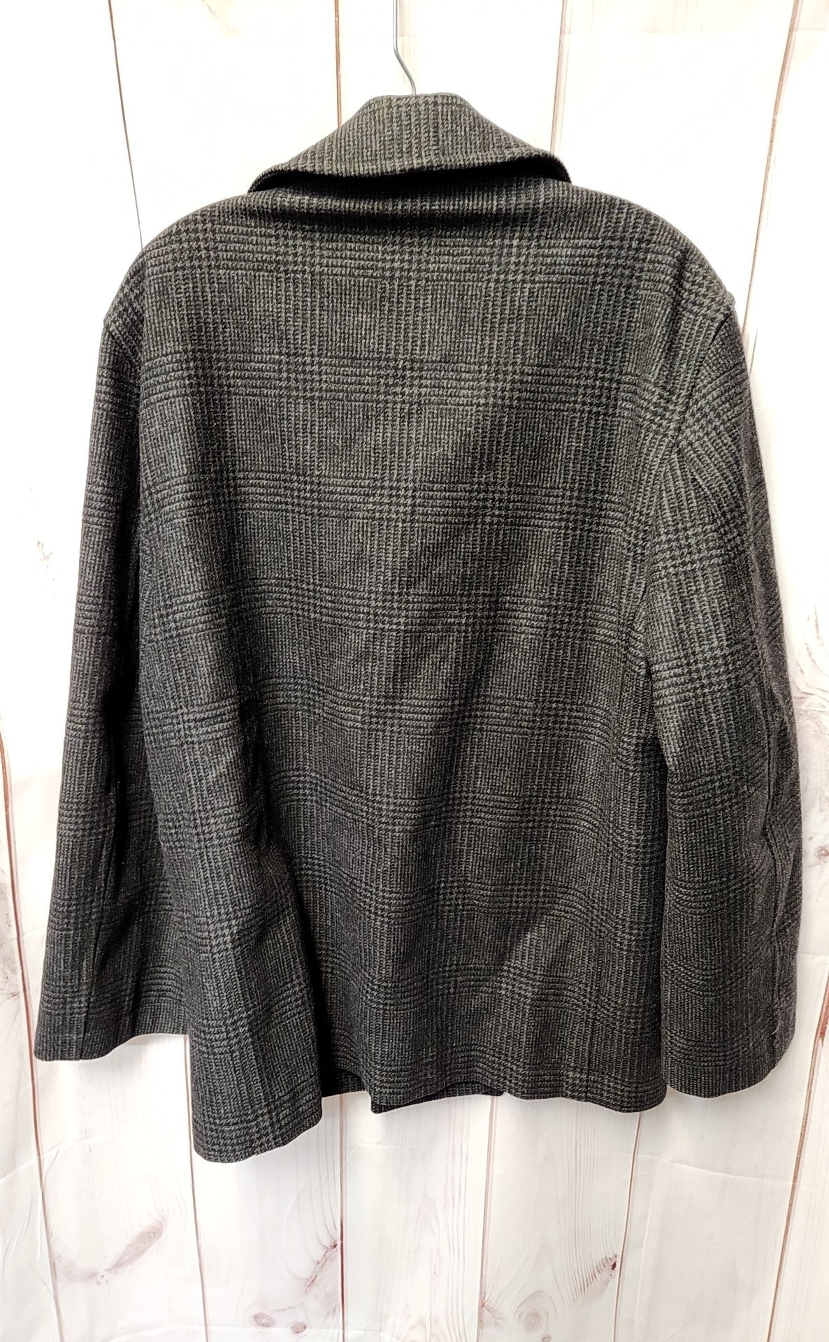 Aquascutum Men's Size 40 Black Coat