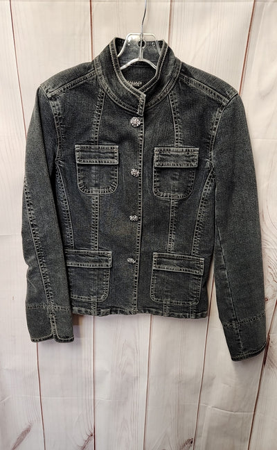 Tahari Women's Size S Petite Gray Jacket