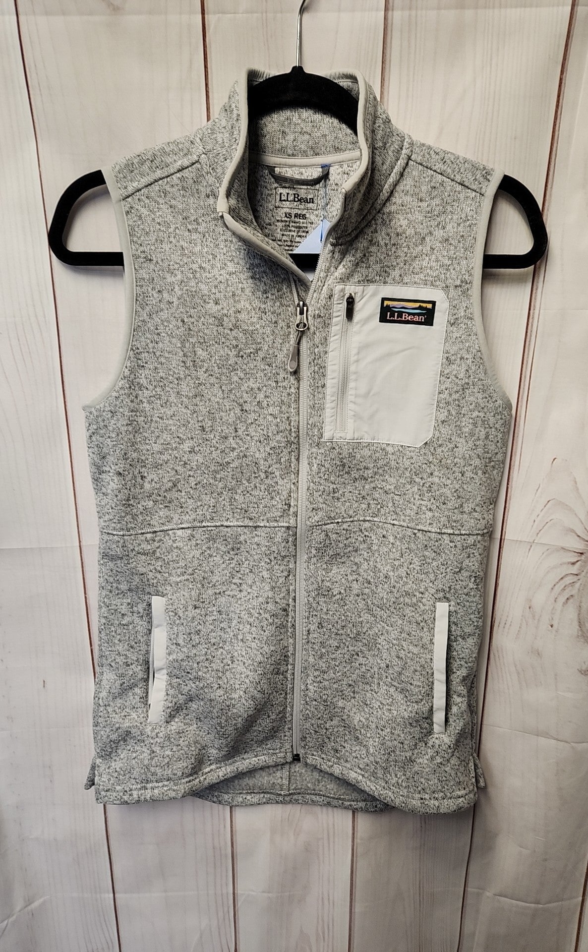 LL Bean Women's Size XS Gray Vest