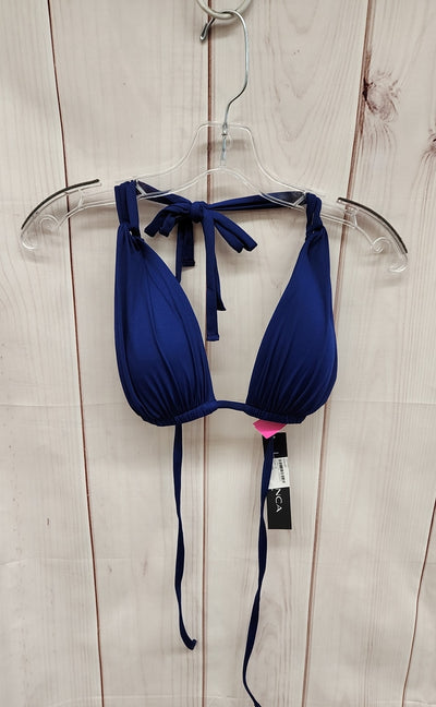 La Blanca Women's Size 10 Blue Swim Top