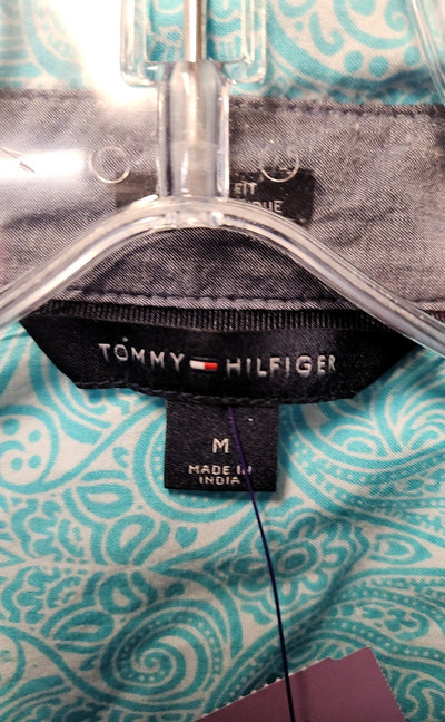 Tommy Hilfiger Women's Size M Blue Long Sleeve Top