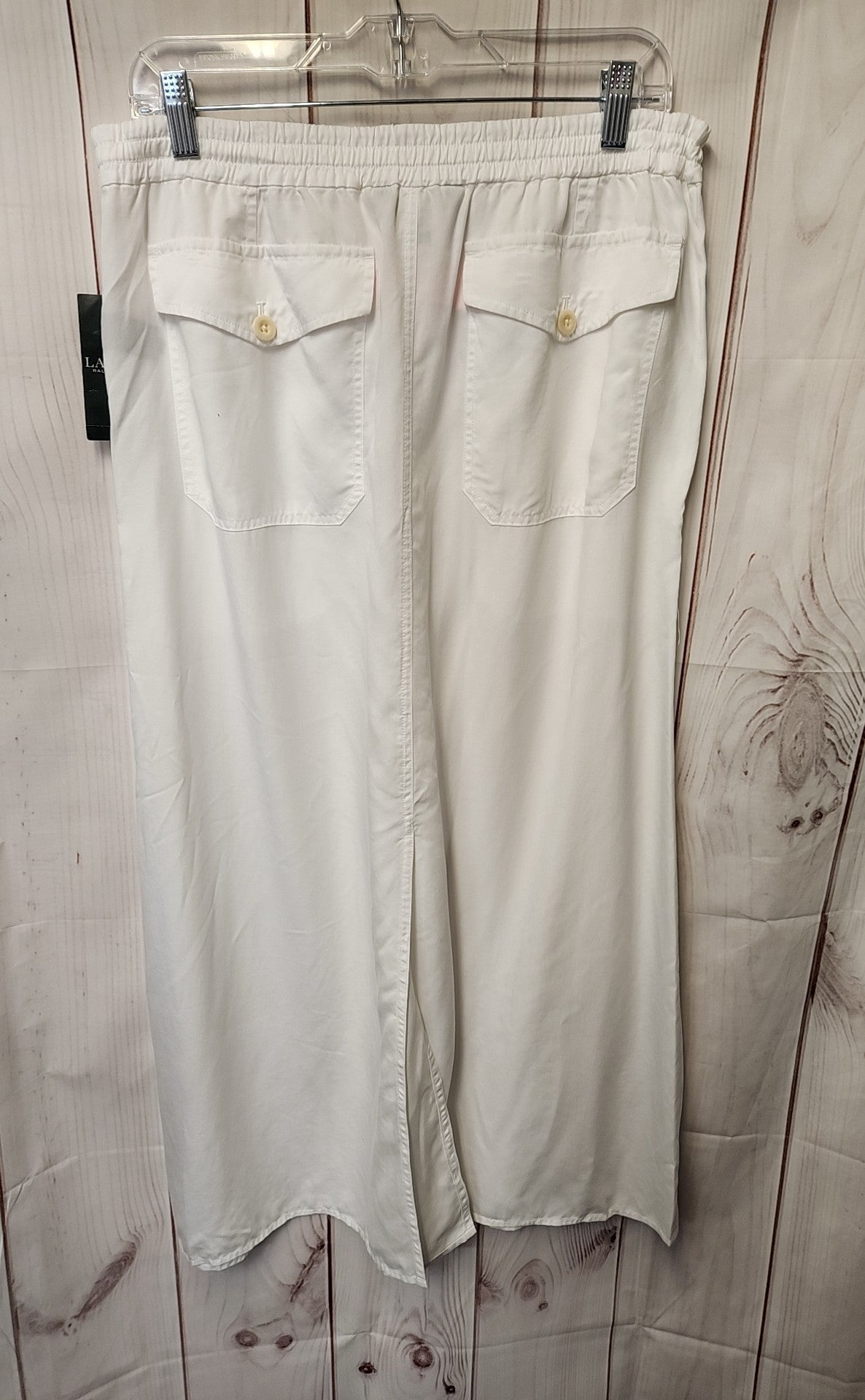 NWT Lauren by Ralph Lauren Women's Size M White Skirt