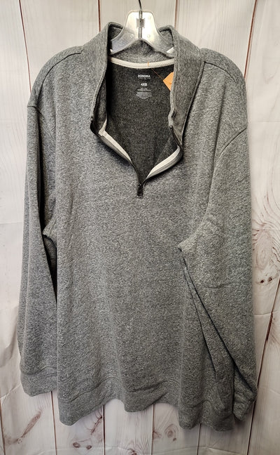 Sonoma Men's Size 4X Gray Sweatshirt