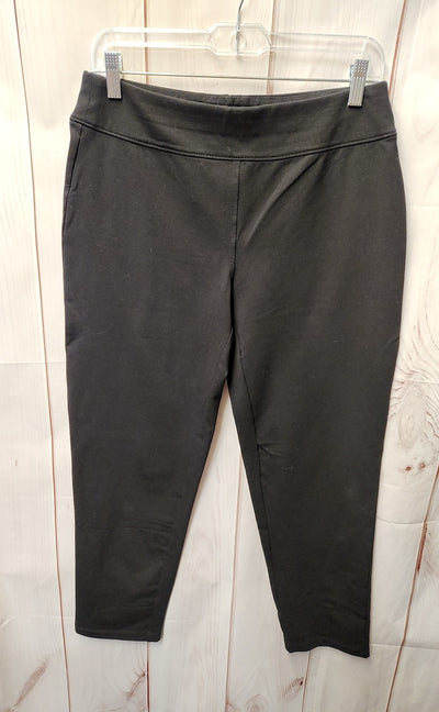 Susan Graver Women's Size S Petite Black Pants
