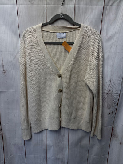 Old Navy Women's Size L White Cardigan