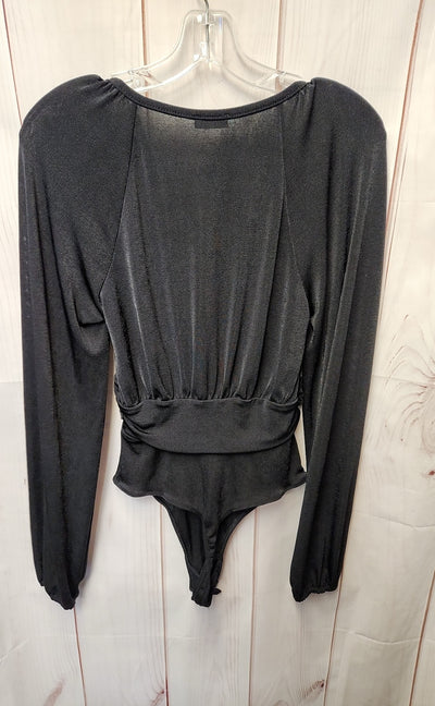 Free People Intimately Women's Size M Black Bodysuit