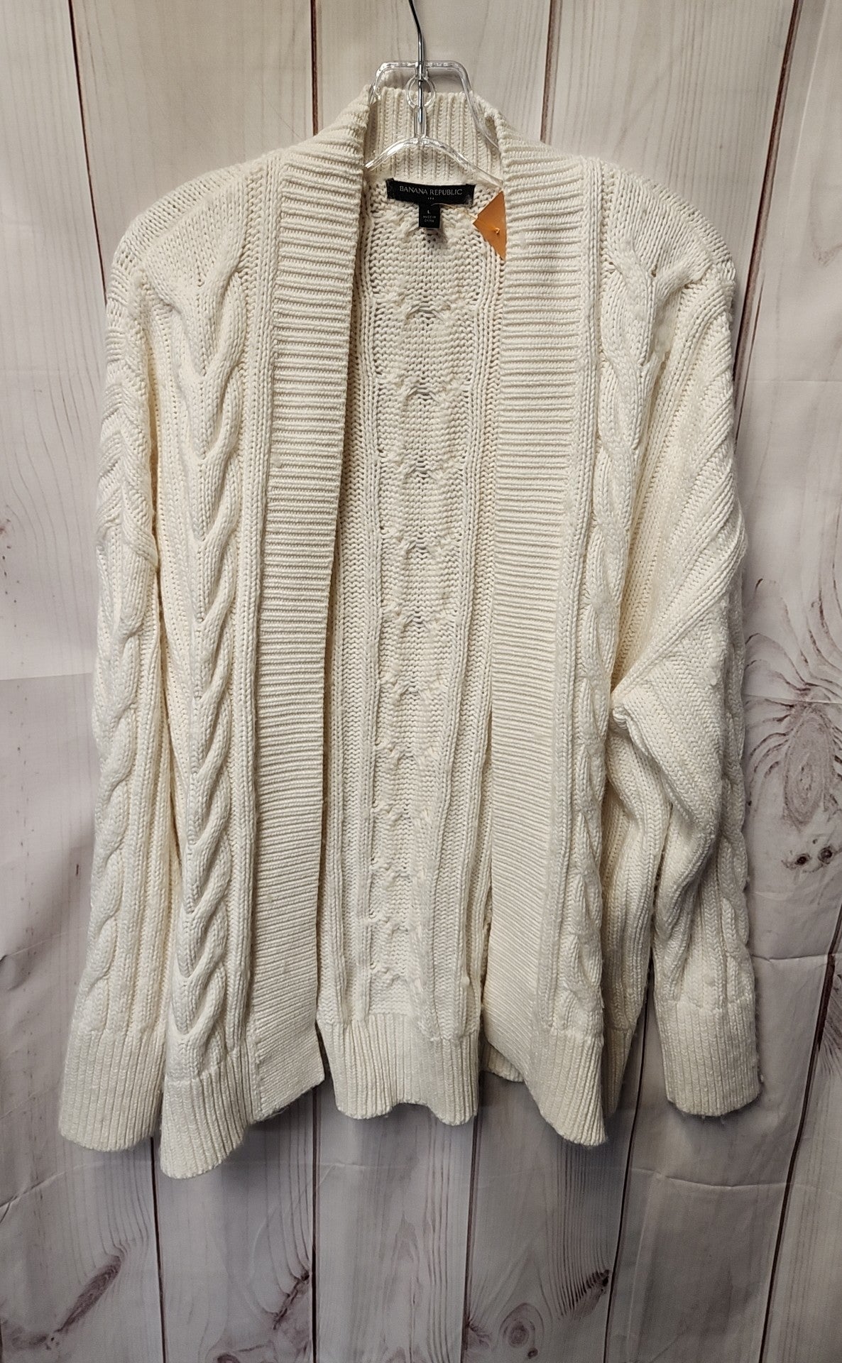 Banana Republic Women's Size L White Cardigan