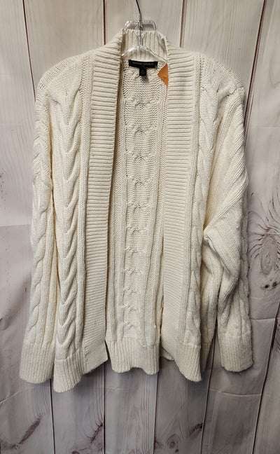 Banana Republic Women's Size L White Cardigan