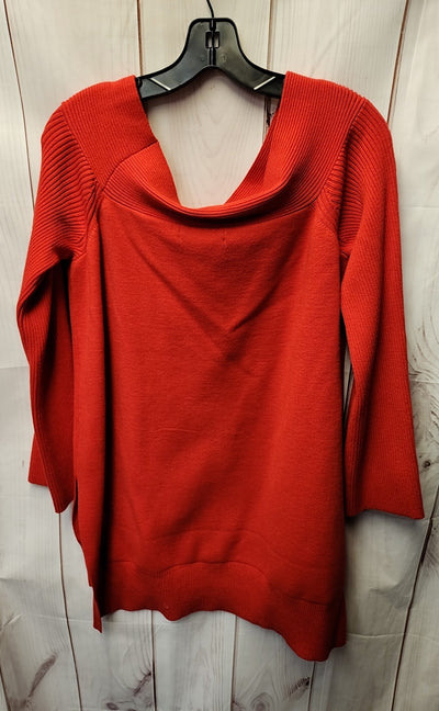 Anthropologie Women's Size L Red Sweater