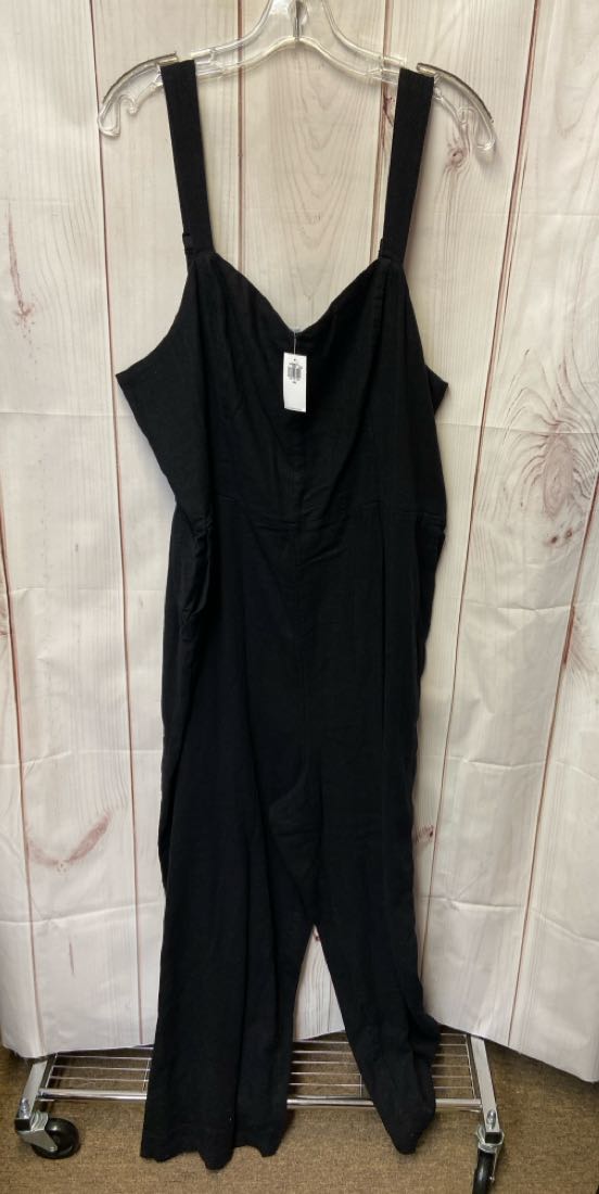 Old Navy Women's Size XXL Black Jumpsuit