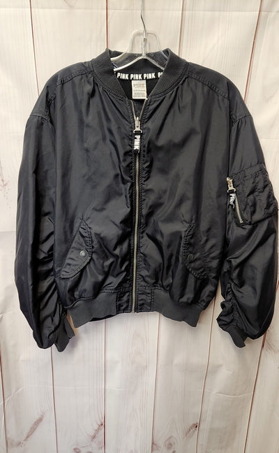 Pink Women's Size XS Black Jacket