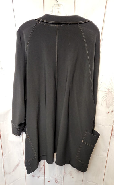 Chico's Travelers Women's Size 4 = US 20/22 Black Cardigan