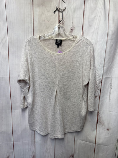 Bobeau Women's Size S White 3/4 Sleeve Top