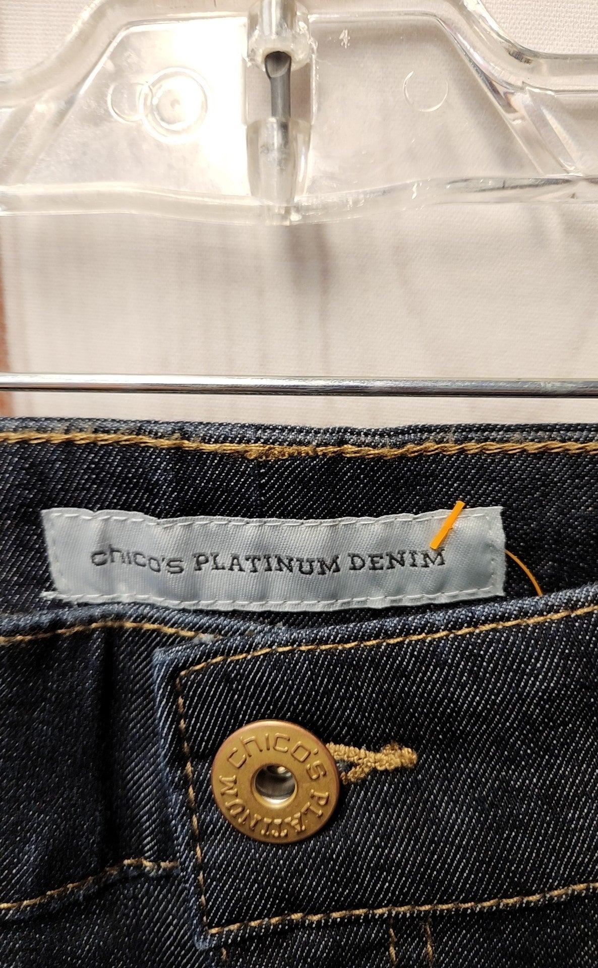 Chico's Women's Size 3 = US 16 Blue Jeans Ankle