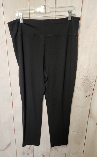 J Jill Women's Size L Petite Black Pants