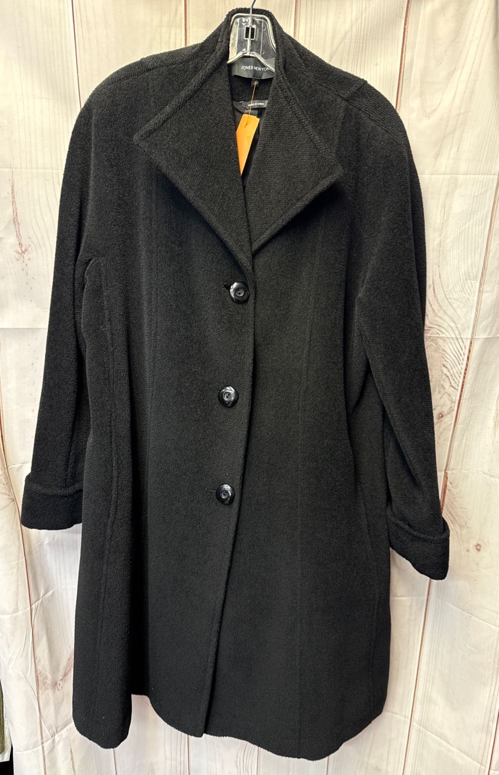 Jones New York Women's Size 14 Black Coat