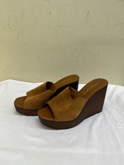Christian Di Rcco Women's Size 37 = 6-1/2 Brown Sandals
