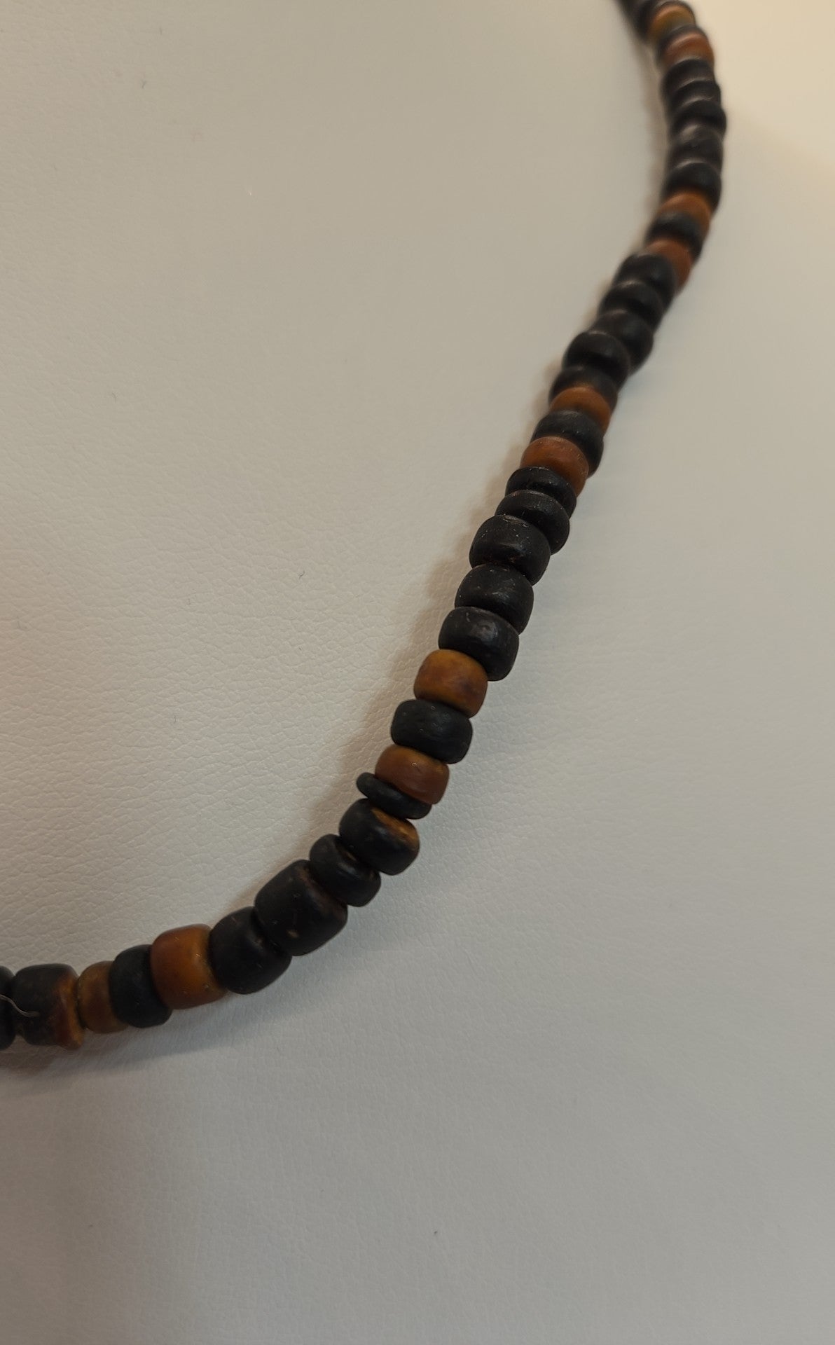 Black Beaded Necklace