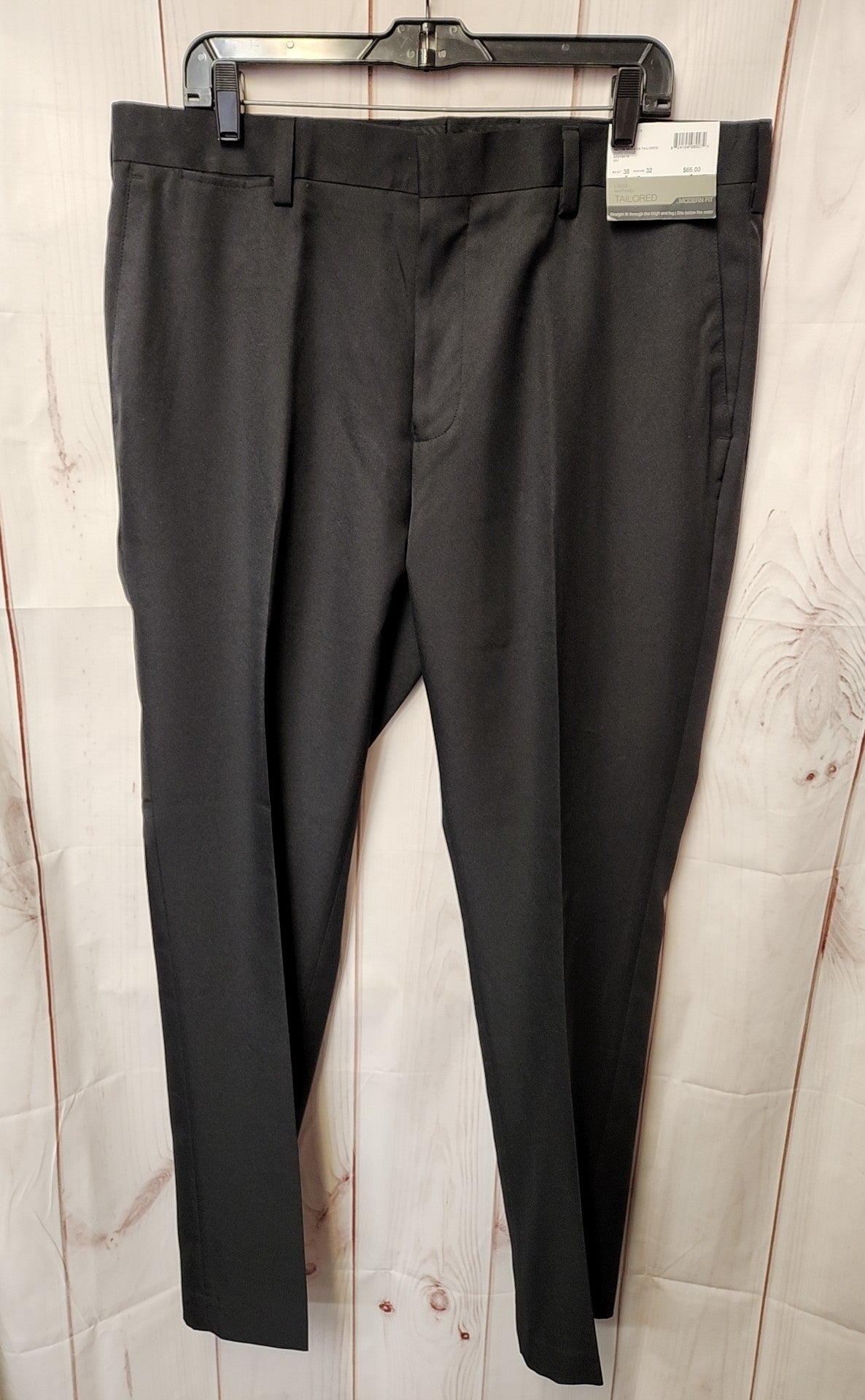 NWT Louis Raphael Men's Size 38x32 Black Pants