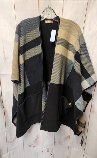 Janice Women's Size One Size Black Shawl