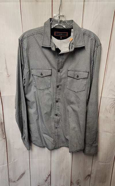 PD&C Men's Size M Navy Shirt