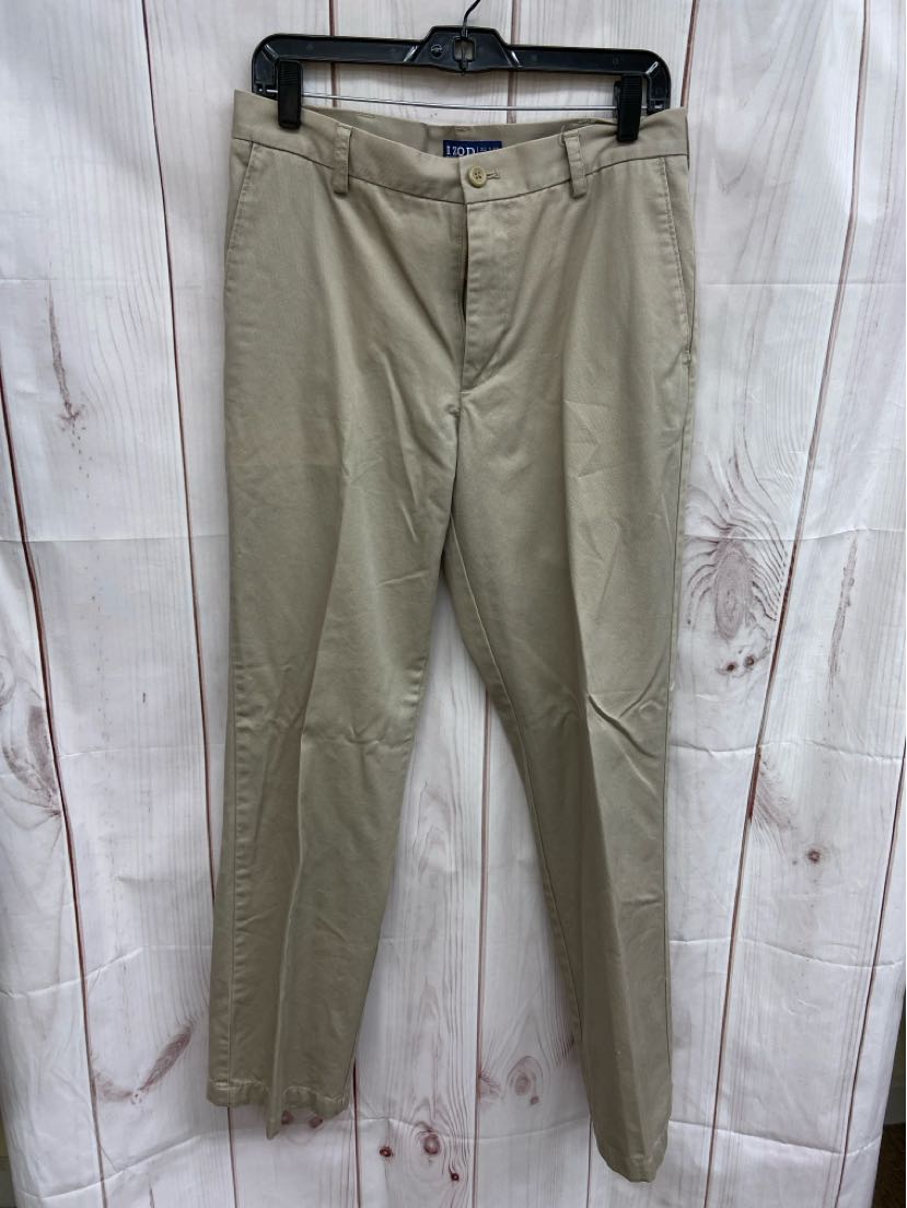 Izod Men's Size 32x32 Beige Pants