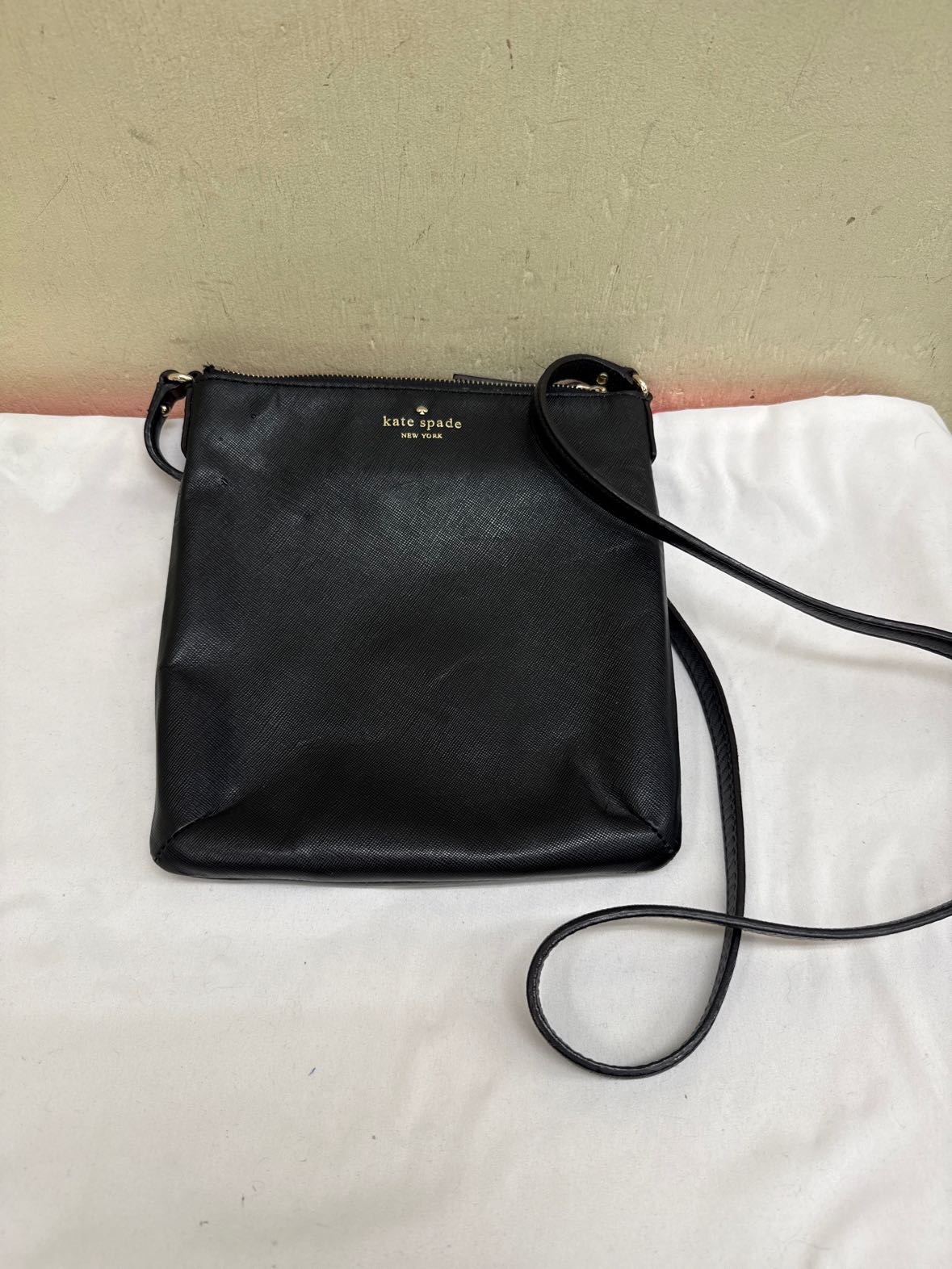 Kate Spade Black Purse Bag AS IS - marks