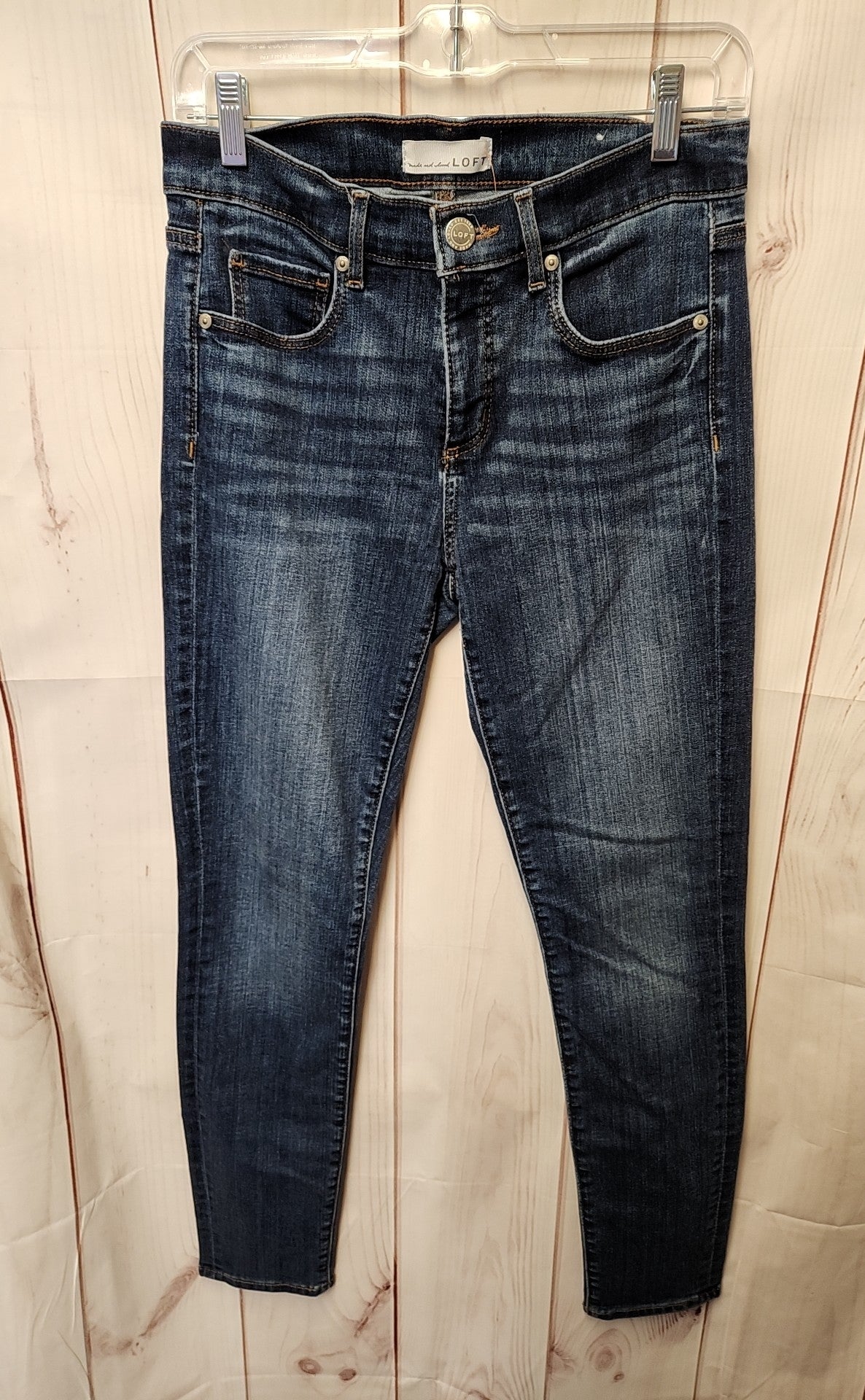 Loft Women's Size 27 (3-4) Blue Jeans Modern Skinny