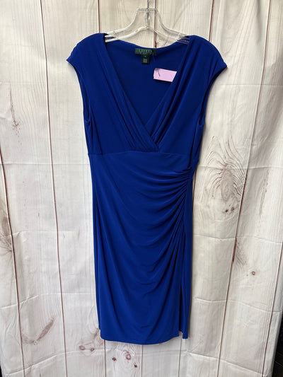 Lauren by Ralph Lauren Women's Size 6 Blue Dress