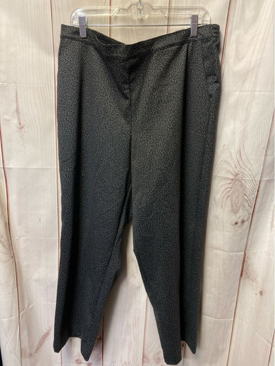 Alfred Dunner Women's Size L Gray Pants