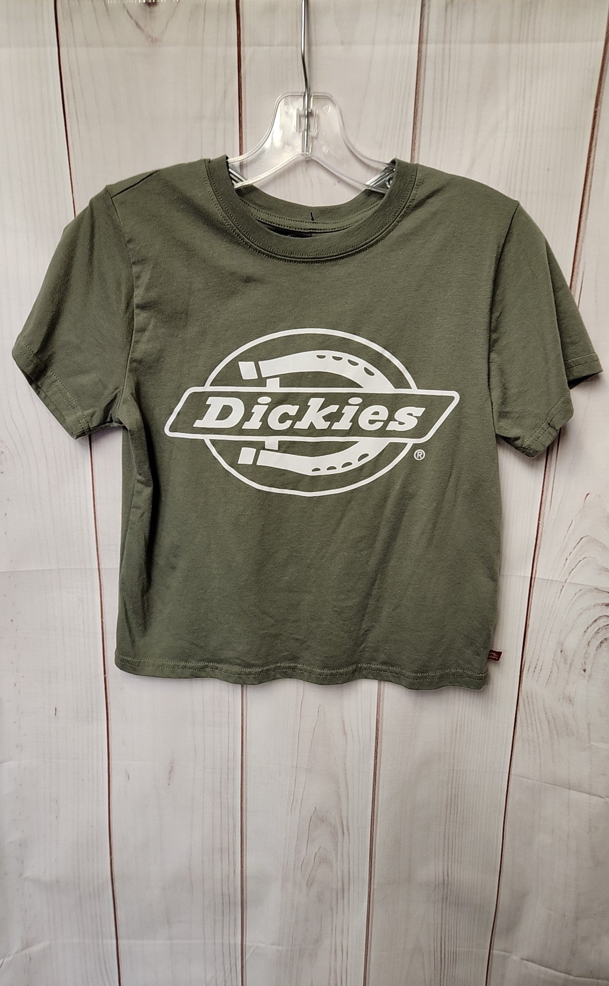 Dickies Women's Size S Green Short Sleeve Top