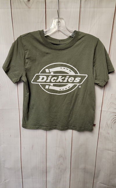 Dickies Women's Size S Green Short Sleeve Top