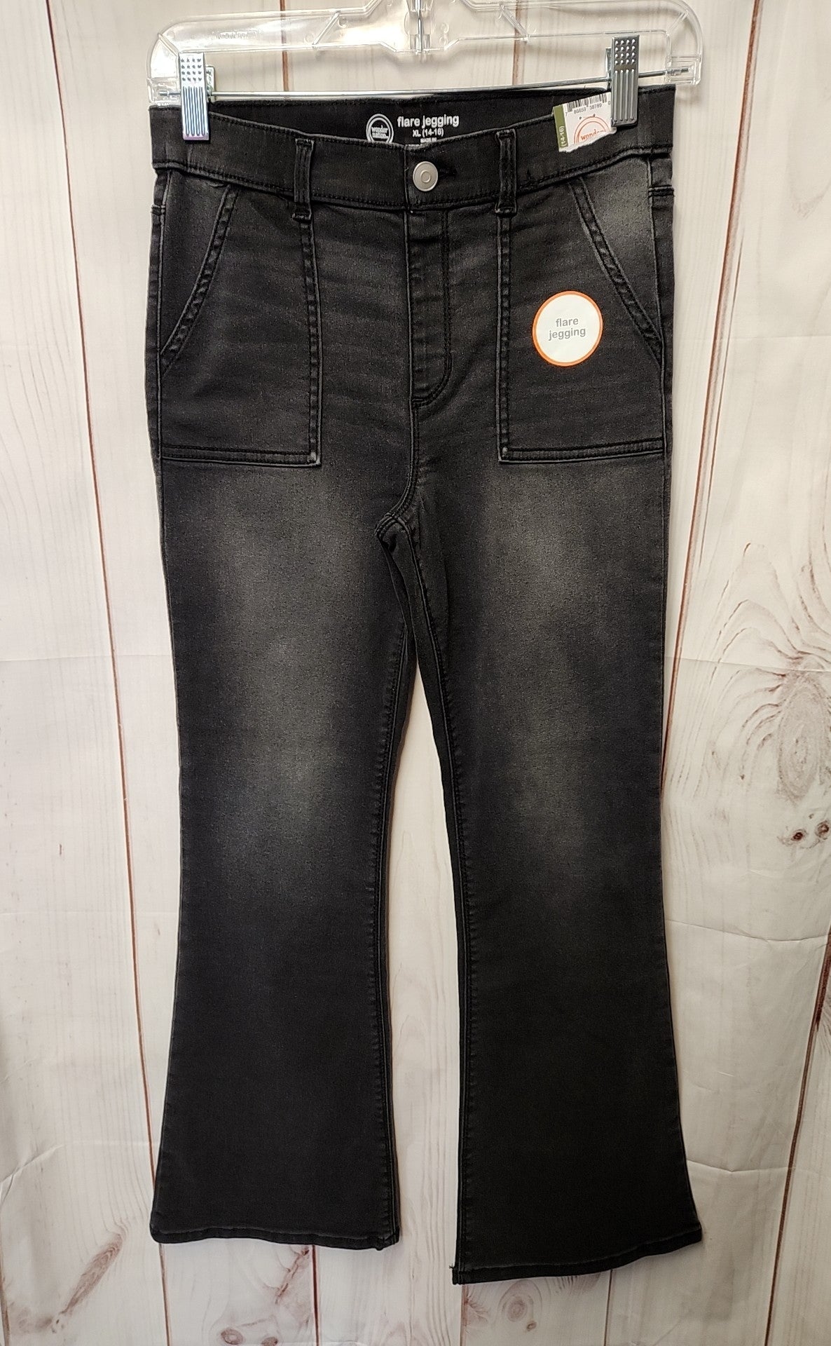 Wonder Nation Girl's Size 14/16 Black Jeans