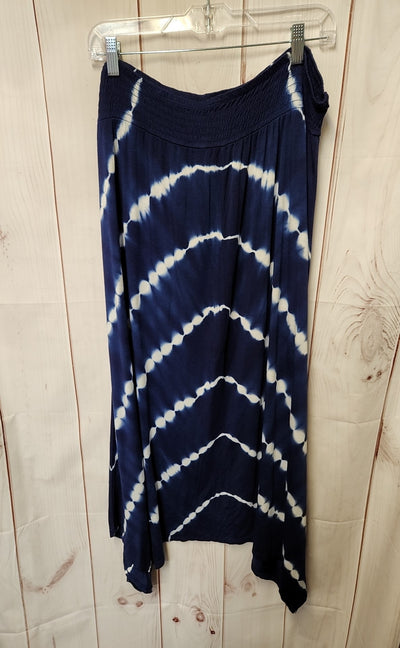 Time and Tru Women's Size XXL Blue Skirt