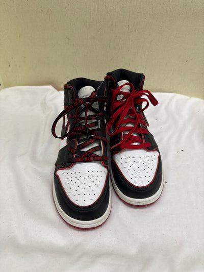 Air Jordan by Nike Boy's Size 6-1/2 Black & Red Shoes