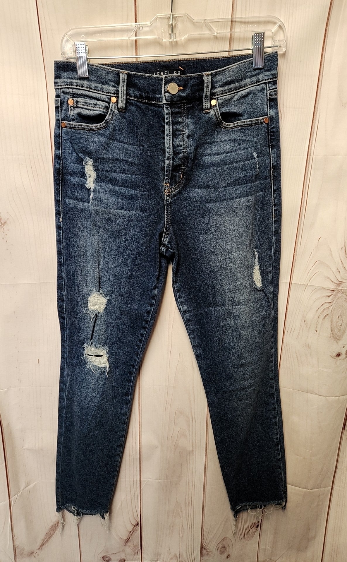 Level 99 Women's Size 29 (7-8) Blue Jeans
