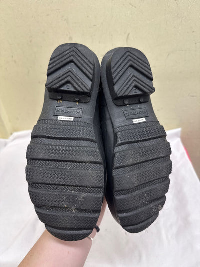 Hunter Women's Size 5 Black Boots Shoes