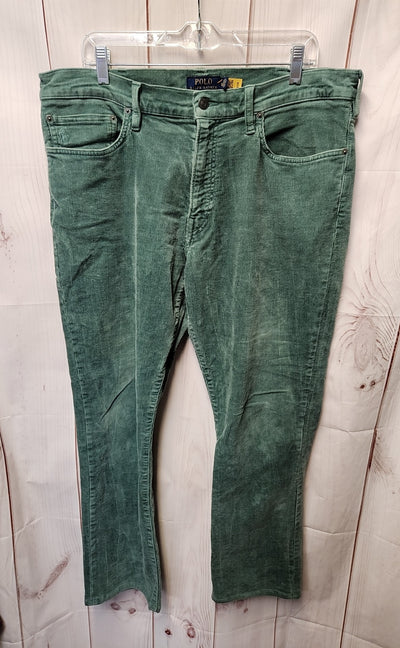 Polo by Ralph Lauren Men's Size 36x32 Green Corduroy Pants
