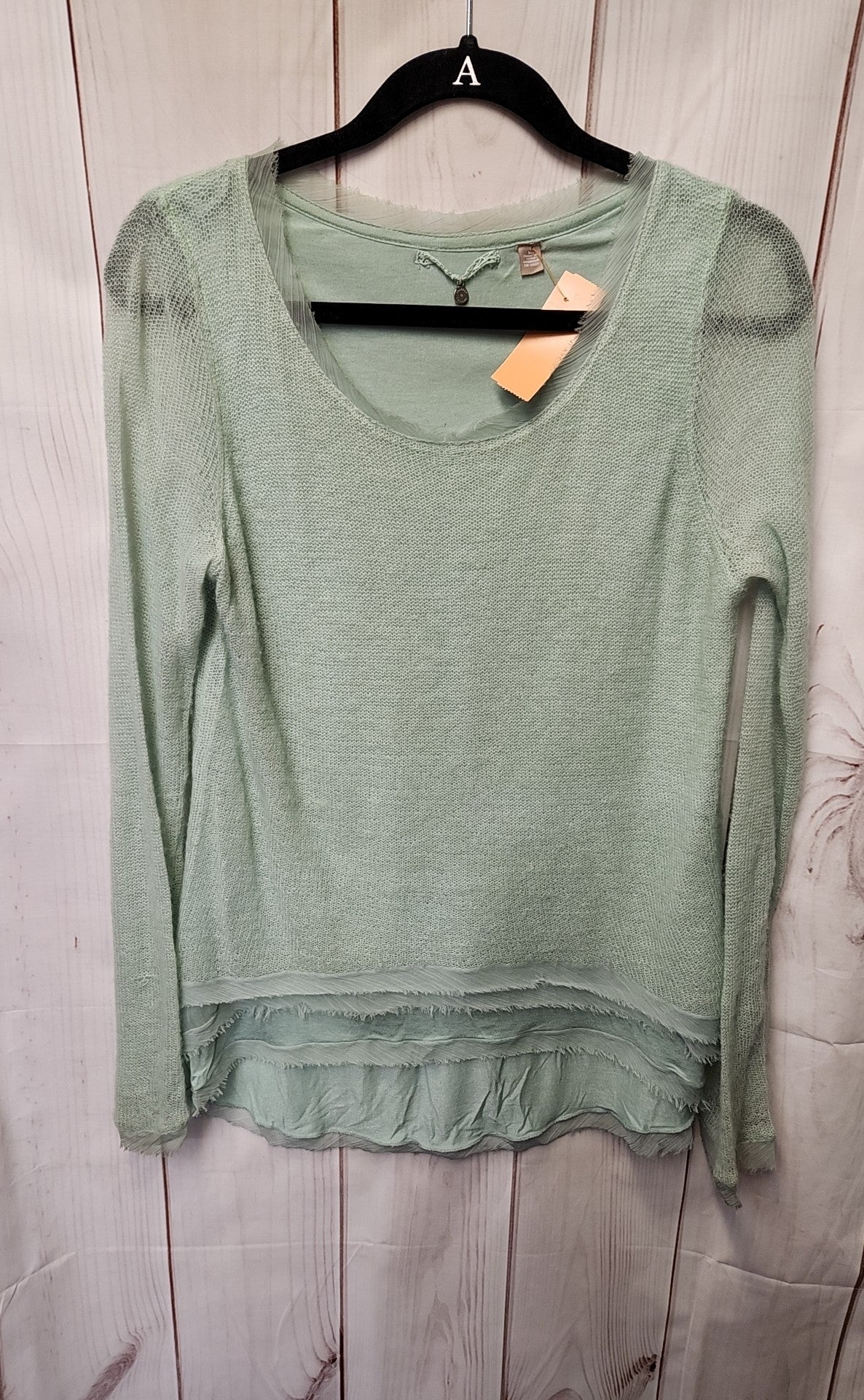 Knitted & Knotted Women's Size M Green Sweater